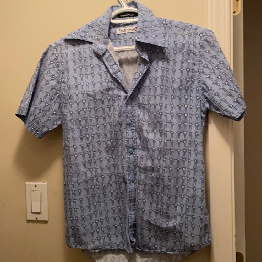 Authentic Beatles material Ben Sherman retro shirt